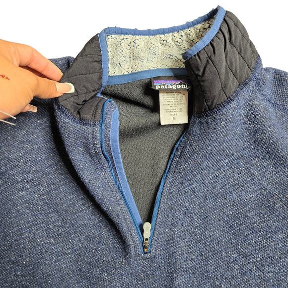 Patagonia Men's Pullover 1/4 Zip Sweater Size: M - Picture 4 of 6